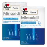 Abbildung: Minoxidil Doppelherzpharma Männer 50 mg / g Schaum Schaum, 2x3x60 g PZN 08032454