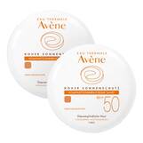 Abbildung: Avene Kompaktsonnencreme sand SPF 50 Creme, 2x10 g PZN 08032596