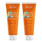 Abbildung: Avene Kinder-Sonnenmilch SPF 50+ Milch, 2x250 ml PZN 08032597
