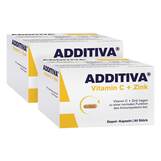 Produktbild Additiva Vitamin C + Zink Depotkapseln