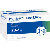 Abbildung: Pramipexol Hexal 2,62 mg Retardtabletten Retard-Tabletten, 100 St PZN 08455094