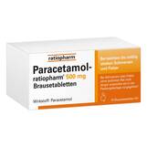 Produktbild Paracetamol ratiopharm 500 mg Brausetabletten