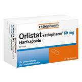 Produktbild Orlistat ratiopharm 60 mg Hartkapseln