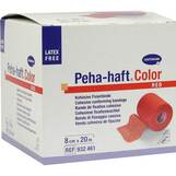 Produktbild Peha Haft Color Fixierbinde latexf.8 cm x 20 m rot