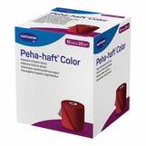 Abbildung: Peha Haft Color Fixierbinde latexf.10 cm x 20 m rot Binden, 1 St PZN 08886517