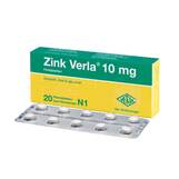 Produktbild Zink Verla® 10 mg Filmtabletten