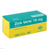 Produktbild Zink Verla® 10 mg Filmtabletten