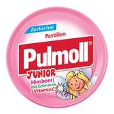 Produktbild Pulmoll Junior Himbeer mit Echinacea ohne Zucker Bonbons