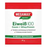 Produktbild Eiweiss 100 Erdbeer Megamax Pulver