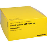Abbildung: Levetiracetam AAA 1000 mg Filmtabletten Filmtabletten, 200 St PZN 09381647