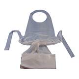Produktbild Einmal Schuerzen PE 170 cm weiss