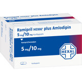 Abbildung: Ramipril Hexal plus Amlodipin 5 mg / 10 mg Hartkapseln Hartkapseln, 50 St PZN 09635125