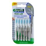 Produktbild GUM Trav-Ler 2,0 mm Kerze grau Interdental + 6Kappen