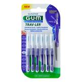 Produktbild GUM Trav-Ler 1,2mm Kerze lila Interdental + 6Kappen