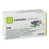 Produktbild Lancets multicolor 30G Einweglanzetten mylife
