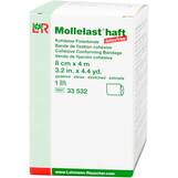 Produktbild Mollelast haft latexfrei 8cmx4m gedehnt wei&szlig;