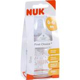 Produktbild NUK First Choice + Glasflasche Silikonsaug.Gr&ouml;&szlig;e 1 S 120 ml