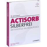 Abbildung: Actisorb Silberfrei 6,5x9,5 cm Kompressen Kompressen, 10 St PZN 10020340
