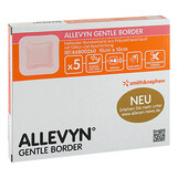 Produktbild Allevyn Gentle Border 10x10 cm Verband