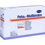Abbildung: Peha-Mullbinde 4 cm x 4 m Binden, 20 St PZN 10069234