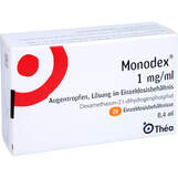 Abbildung: Monodex 1 mg / ml Augentropfen i.Einzeldosisbehältn. Augentropfen, 20X0.4 ml PZN 10101587