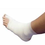 Produktbild Mullbinden elastisch 8 cm x 4 m Salva Mullelast