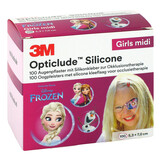 Produktbild Opticlude 3M Silicone Disney Girls midi 5,3x7 cm