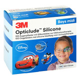 Produktbild Opticlude 3M Silicone Disney Boys midi 5,3x7 cm