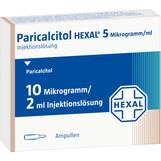 Abbildung: Paricalcitol Hexal 5 Mikrogramm / ml Injektionslösung Injektionslösung, 5X2 ml PZN 10735530