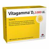 Produktbild Vitagamma D3 2.000 I.E. Vitamin D3 NEM Tabletten