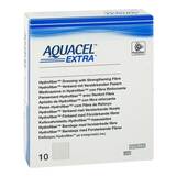 Abbildung: Aquacel Extra 10x10 cm Kompressen Kompressen, 10 St PZN 10751285