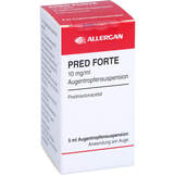 Abbildung: Pred forte 10 mg / ml Augentropfensuspension Augentropfen, 5 ml PZN 11141270