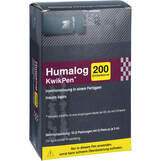 Abbildung: Humalog 200 E / ml Kwikpen Injektionslösung Injektionslösung, 10X3 ml PZN 11144073