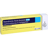 Abbildung: Ibandronic Acid Accord 3mg / 3ml Injektionslösung Fertigspritze Injektionslösung, 1 St PZN 11162579