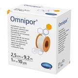 Abbildung: Omnipor Fixierpflaster Vlies 2,5 cmx9,2 m Pflaster, 1 St PZN 11163432