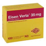 Produktbild Eisen Verla® 35 mg &uuml;berzogene Tabletten