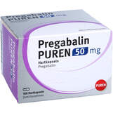 Abbildung: Pregabalin Puren 50 mg Hartkapseln Hartkapseln, 100 St PZN 11176050