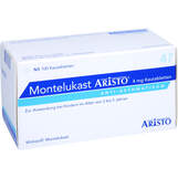 Abbildung: Montelukast Aristo 4 mg Kautabletten Kautabletten, 100 St PZN 11179568