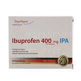 Produktbild Ibuprofen 400 mg Ipa Filmtabletten