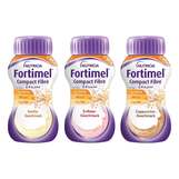 Abbildung: Fortimel Compact Fibre Mischkarton Flüssigkeit, 8X4X125 ml PZN 11513406