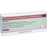 Abbildung: Paricalcitol Accord 5 Mikrogramm / ml Injektionslösung Durchstechflasche Injektionslösung, 5X2 ml PZN 11531551