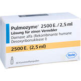 Abbildung: Pulmozyme 2.500 E. / 2,5 ml Lösung für Verneb.Kunsts.Ampulle Lösung für einen Vernebler, 30 St PZN 11557415
