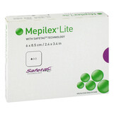 Produktbild Mepilex Lite Schaumverband 6x8,5 cm steril