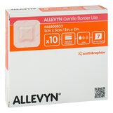 Produktbild Allevyn Gentle Border Lite 5x5 cm Schaumverband 