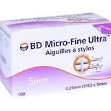 Produktbild BD Micro-Fine Ultra Pen-Nadeln 0,25x5 mm 31 G