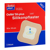 Produktbild Osmo Sil-plus Silikonpflaster 10x10 cm steril
