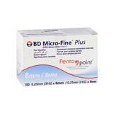Produktbild BD Micro-Fine + 8 Nadeln 0,25x8 mm