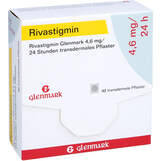 Abbildung: Rivastigmin Glenmark 4,6 mg / 24 Std.transd.Pflaster Pflaster transdermal, 42 St PZN 12353436