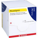 Abbildung: Rivastigmin Glenmark 13,3 mg / 24Std. transd.Pflaster Pflaster transdermal, 90 St PZN 12353548