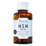 Produktbild Naturafit MSM 500 mg Kapseln